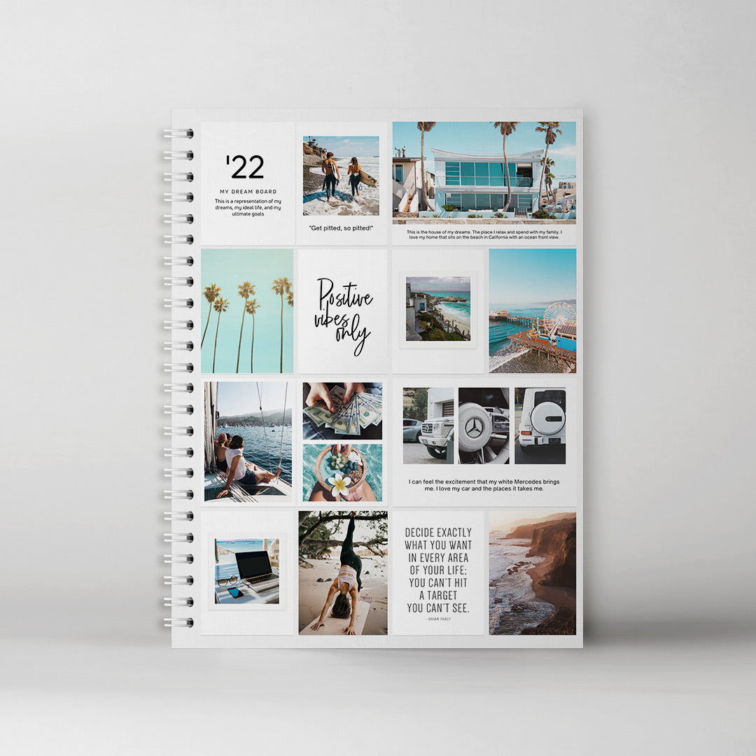 Polaroid Vision Board Journal