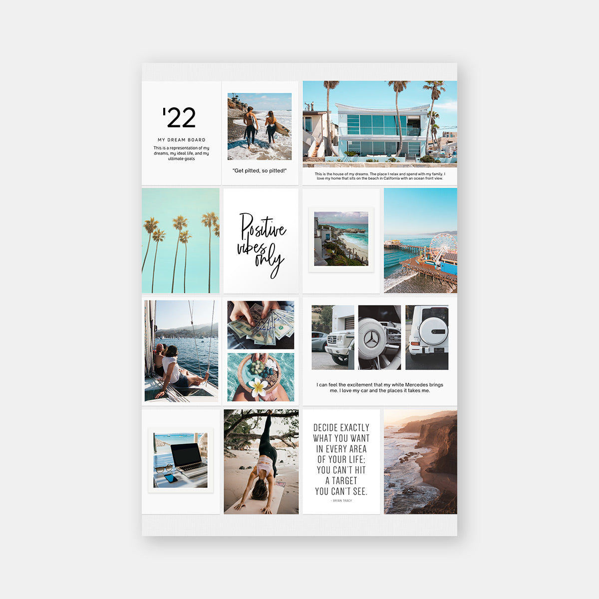 Polaroid Vision Board