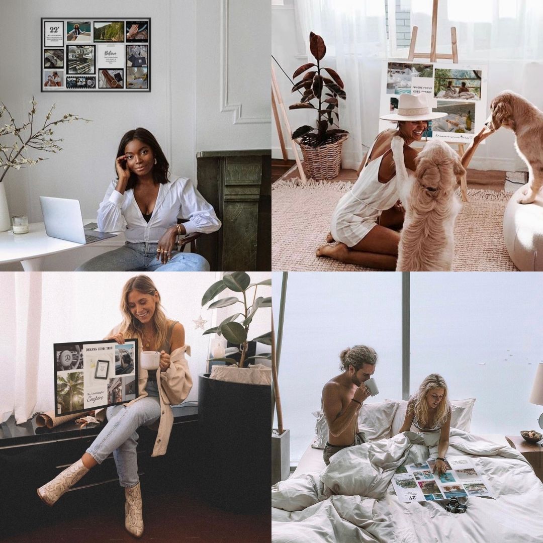 The best way to create a vision board that works!