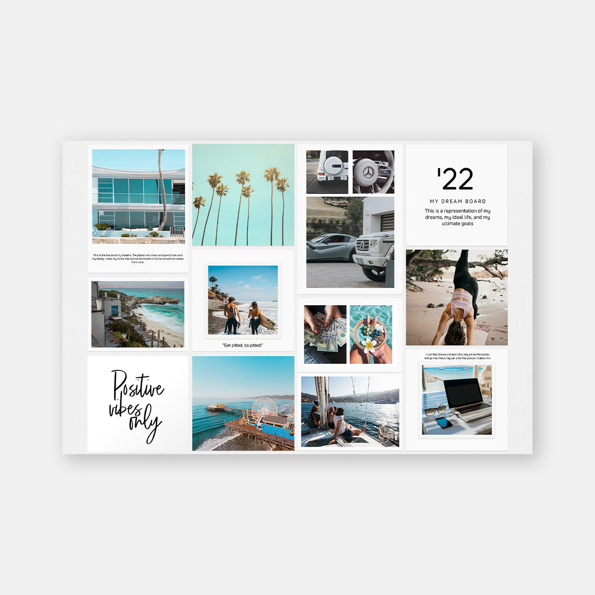 Polaroid Vision Board