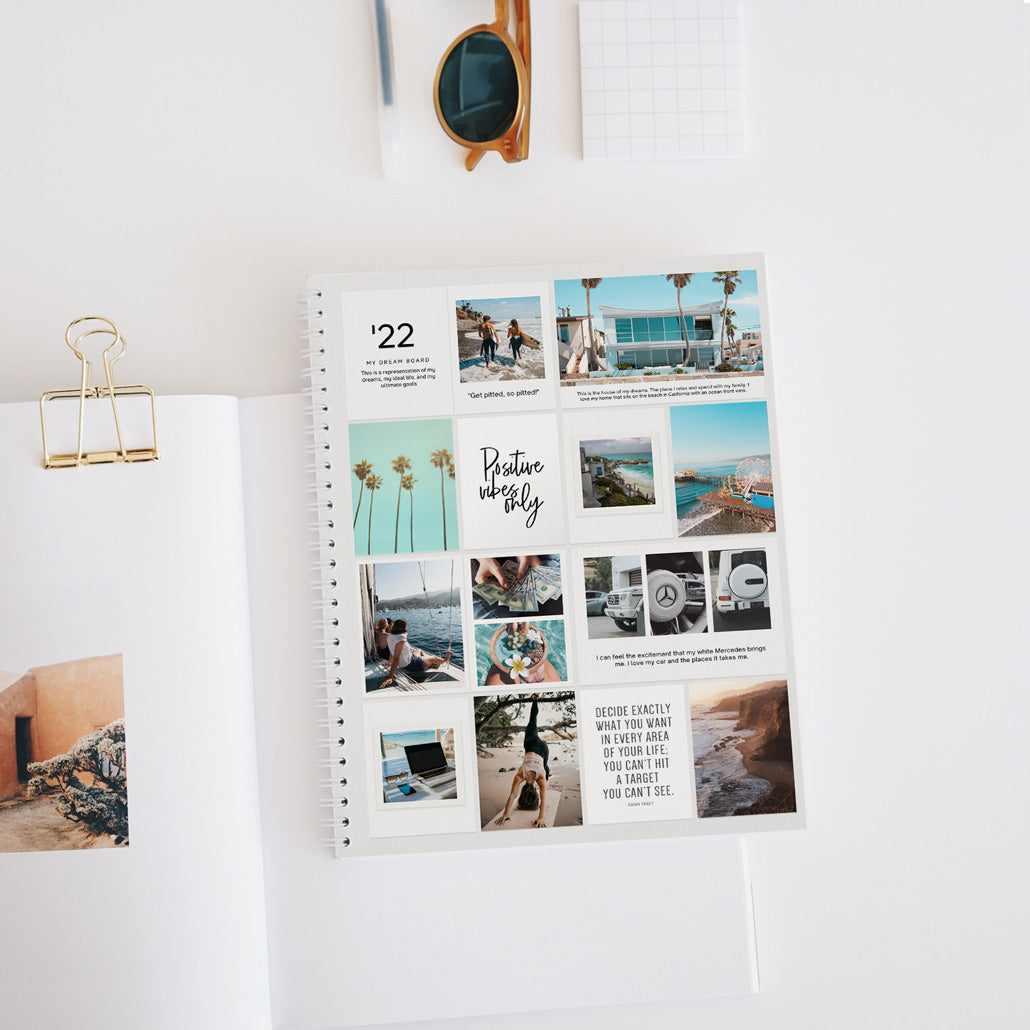 Polaroid Vision Board Journal